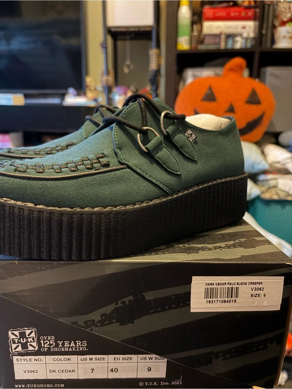 TUK Green Creeper Shoes